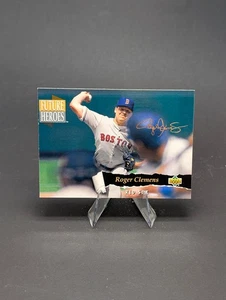 1993 Upper Deck #57 Roger Clemens Future Heroes Boston Red Sox NM+ - Picture 1 of 2