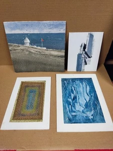Roy Callow. Cornwall Based Artist. 4 Original Paintings - Picture 1 of 11