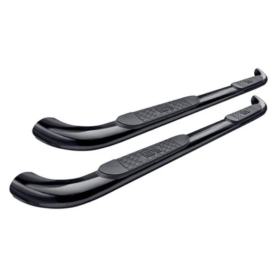 For Dodge Ram 2500 03-09 Westin 4" Platinum Cab Length Black Oval Tube Step Bars - Imagem 1 de 4