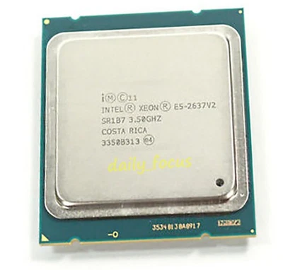 Intel Xeon E5-2637 v2 3.5 GHz LGA2011 4 cores SR1B7 CPU Processor 15 MB - Image 1 of 4