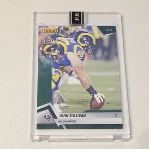 2018 Panini Instant Green #393 John Sullivan Los Angeles Rams NFC Champs #7/10 - Picture 1 of 2
