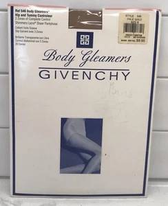 Vintage Givenchy 546 Body Gleamers Size B Pale Gold Pantyhose w/Lycra NEW - Picture 1 of 4