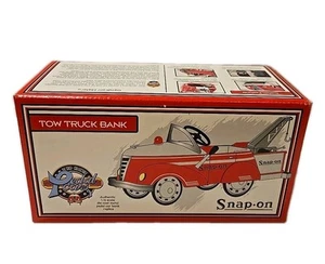Snap On Tools 1:6 Scale Die Cast Pedal Car Gendron Tow Truck Bank Crown Premiums - Picture 1 of 23
