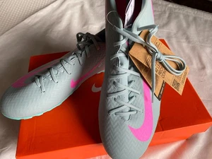 Nike Zoom Mercurial Vapor 16 Academy TF US12 Ocean Cube Pink Blast New FQ8449301 - Picture 1 of 21