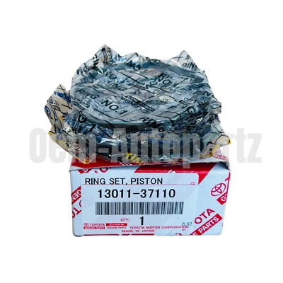 1301137110 Juego de anillos de pistón originales Toyota Prius Auris Lexus CT200h 2010-15 OEM Foto 1 de 3