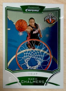 MARIO CHALMERS RC - 2008-09 Bowman Chrome #138 - MIAMI HEAT - Picture 1 of 2