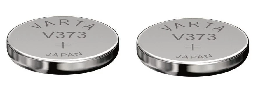 ENVOI SOUS SUIVI VARTA 2 piles oxyde d'argent V373 / 373 / SR916SW 1,55 volt - Photo 1/1