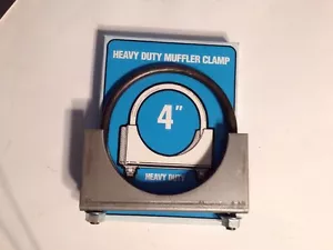 4" Heavy Duty Exhaust Muffler Clamp- 1 Pc Nickson Industries - Foto 1 di 1