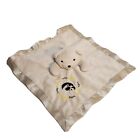 Baby Fanatic Hawkeyes Bear Lovey Gray 13.5" X 13.5" Soft Embroidered Preowned