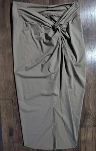 Falda SKIMS Signature Reciclada Natación Sarong Desierto Arena/Bronceado Mujer Talla 3X ¡NUEVA CON ETIQUETAS! - Imagen 1 de 11