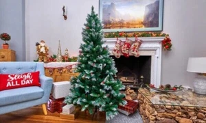 5 Fuß Schneeeffekt Weihnachtsbaum - Bild 1 von 6