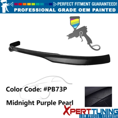 Fits 92-95 Honda Civic TR Style Front Bumper Lip PP #PB73P Midnight Purple Pearl - Изображение 1 из 4