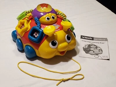 De Colección Vtech Piernas Locas Aprendizaje Bichos Dama Insecto Juguete Educativo Canto Luces ¡EXCELENTE ESTADO USADO! Foto 1 de 4