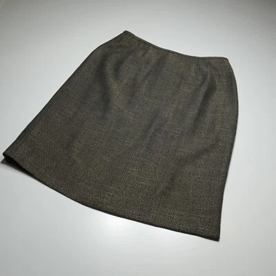 Falda Le Suit Mujer 10 Marrón Diseño Corpcore Academia Forrada Formal Esenciales Foto 1 de 4