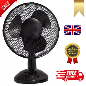 6'' 9'' 12'' 16'' inches Room Desk Fan Oscillating Home Office Cooling Electric - Picture 1 of 31