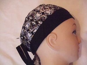 New Goggle Eyed Skulls Shaped Bandana / Zandana  - Picture 1 of 2