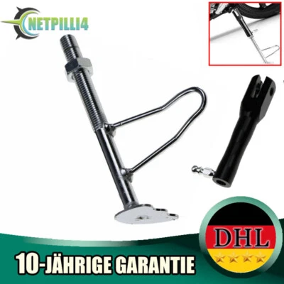 Motorrad Seitenständer Einstellbarer Fußunterstützung Universal Parkbein Ständer - Bild 1 von 4