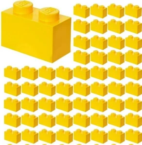 ☀️Lego x50 YELLOW 1x2 Bricks building blocks Part Pieces Bulk Lot Legos #3004 - Picture 1 of 2