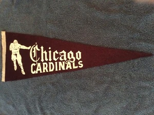 CHICAGO CARDINALS FOOTBALL PENNANT VINTAGE RARE - Picture 1 of 9