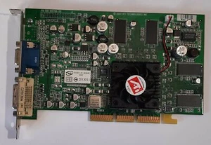ATI FireGL 8800 AGP Grafikkarte (R200GL, 64MB, retro, 2001) - Afbeelding 1 van 4