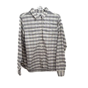 Columbia Omni-Shade Plaid Button Up Long Sleeve Shirt Outdoor L - Picture 1 of 6