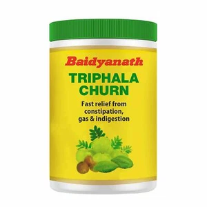 Baidyanath Triphala Churna Helps Relieve Constipation Quick Acidity & Gas Relief - Picture 1 of 3