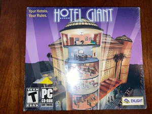 BRAND NEW HOTEL GIANT CD-ROM PC GAME Computer Game Enlight - Picture 1 of 4