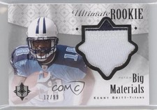 2009 Upper Deck Ultimate Collection Big Materials /99 Kenny Britt Rookie RC