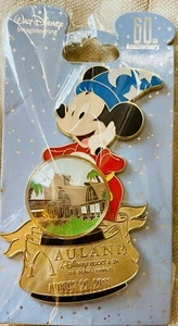 Prendedor WDI Aulani Sorcerer Mickey MOC LE Disney difícil de encontrar 60 aniversario - Imagen 1 de 1