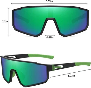 Kids Youth Sport Sunglasses, Polarized Baseball Sunglasses for Kids Age 6-16, - Picture 1 of 4