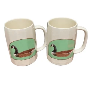 Tazze da caffè Otagiri Canadian Goose crema ottagonale come nuove tazza da tè Giappone vintage 2 - Foto 1 di 19