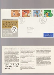 British First Day Cover The Duke of Edinburgh's Award 12/8/1981 - London W2 - Picture 1 of 1