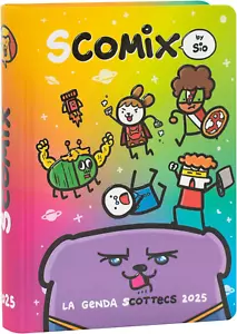 COMIX Scomix by Sio - Diario Scolastico 16 Mesi 2024-2025, Diario Scuola Bambini - Foto 1 di 7