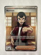 Carte Pokémon Norman - Faille Paradoxe 237/182 Full Art - Neuf Sous Sleeve - FR