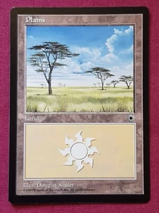 Magic The Gathering PORTAL PLAINS A land card MTG - Picture 1 of 2
