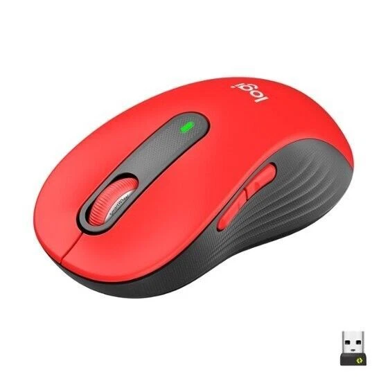 Logitech SIgnature M650 L Wireless Mouse - Red - Image 1 of 1