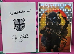 Do You Pooh The Poohdalorian Mandalorian Spotted Foil #1/20 + Terry Sala Remark  - Bild 1 von 7