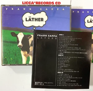 Frank Zappa Lather 3CD Album 32P Lyrics Booklet Bonus Tracks Used - Bild 1 von 12