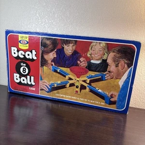 VTG 1975 Ideal Beat The 8 Ball Game Family Action Dexterity *Not Complete Read* - Picture 1 of 12