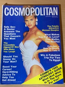 Cosmopolitan Magazine Australia January 1988 Cosmo Sarah Odell Michael Douglas - Picture 1 of 5