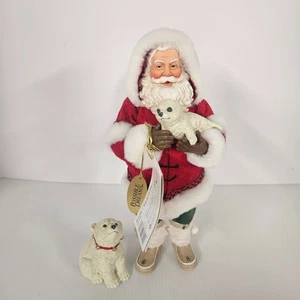 Dept. 56 Possible Dreams Santa "True North Friends" 2 Piece Set #2280 VTG - Picture 1 of 23