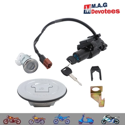 Chave da tampa do interruptor de ignição trava combustível gás para Honda CB500X CBR500R CB500F 2013-2018 - Imagem 1 de 4