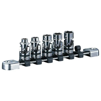 Kyoto Machine Tool (KTC) Nepros 9.5mm (3/8 inch) Universal socket set 5 pieces N - Image 1 of 3