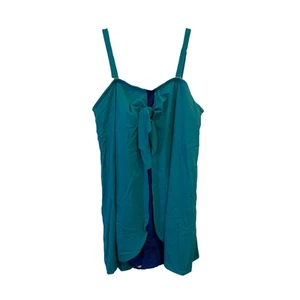 Roaman's New Womens Plus 28W Modest One Piece Flattering Swimsuit Dress Travel - Picture 1 of 12
