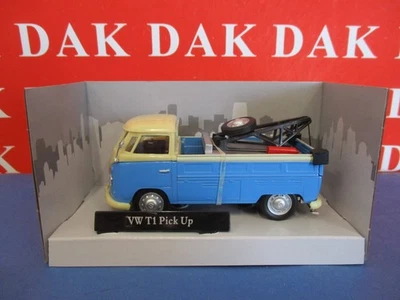 Die cast 1/43 Modellino Furgone Volkswagen T1 Pick Up Tow Truck by Cararama - Immagine 1 di 4