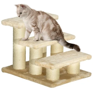 PawHut Cat Steps 3 Treppen Deluxe Haustier tragbar einfach Kletterhilfe leicht - Bild 1 von 11