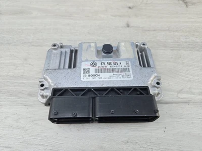 VW VOLKSWAGEN JETTA 2011 2012 2,5 ECU MÓDULO DE CONTROL DEL MOTOR ORDENADOR 07K906055A Foto 1 de 4