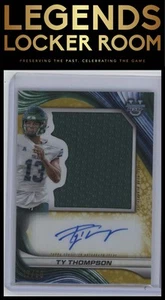 2024 Bowman University Best Ty Thompson Prospect Jumbo Relic Auto Honor Roll /99 - Picture 1 of 2