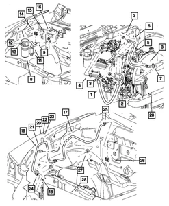 Genuine Mopar Air Conditioning Accumulator 55056596AD - Picture 1 of 4