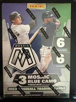 Panini 2022 Panini Mosaic  Baseball  Blaster Box - 36 Cards - Image 1 of 4